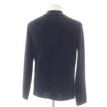 【中古】ブルックスブラザーズ Brooks Brothers ハイゲージウール ニットジャケット ダークネイビー【 S 】【 状態ランクA 】【 メンズ 】