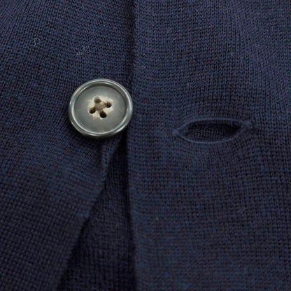 【中古】ブルックスブラザーズ Brooks Brothers ハイゲージウール ニットジャケット ダークネイビー【 S 】【 状態ランクA 】【 メンズ 】