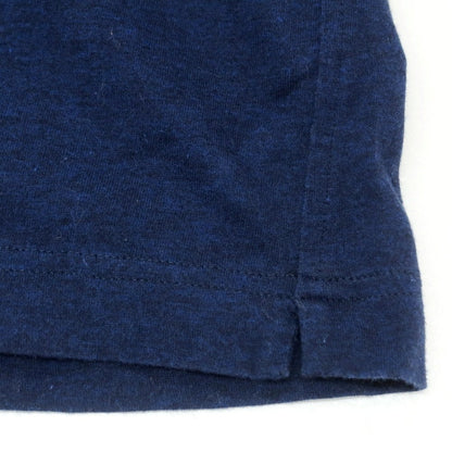 【中古】オリアン ORIAN コットン 長袖ポロシャツ ネイビー【 M 】【 状態ランクC 】【 メンズ 】
