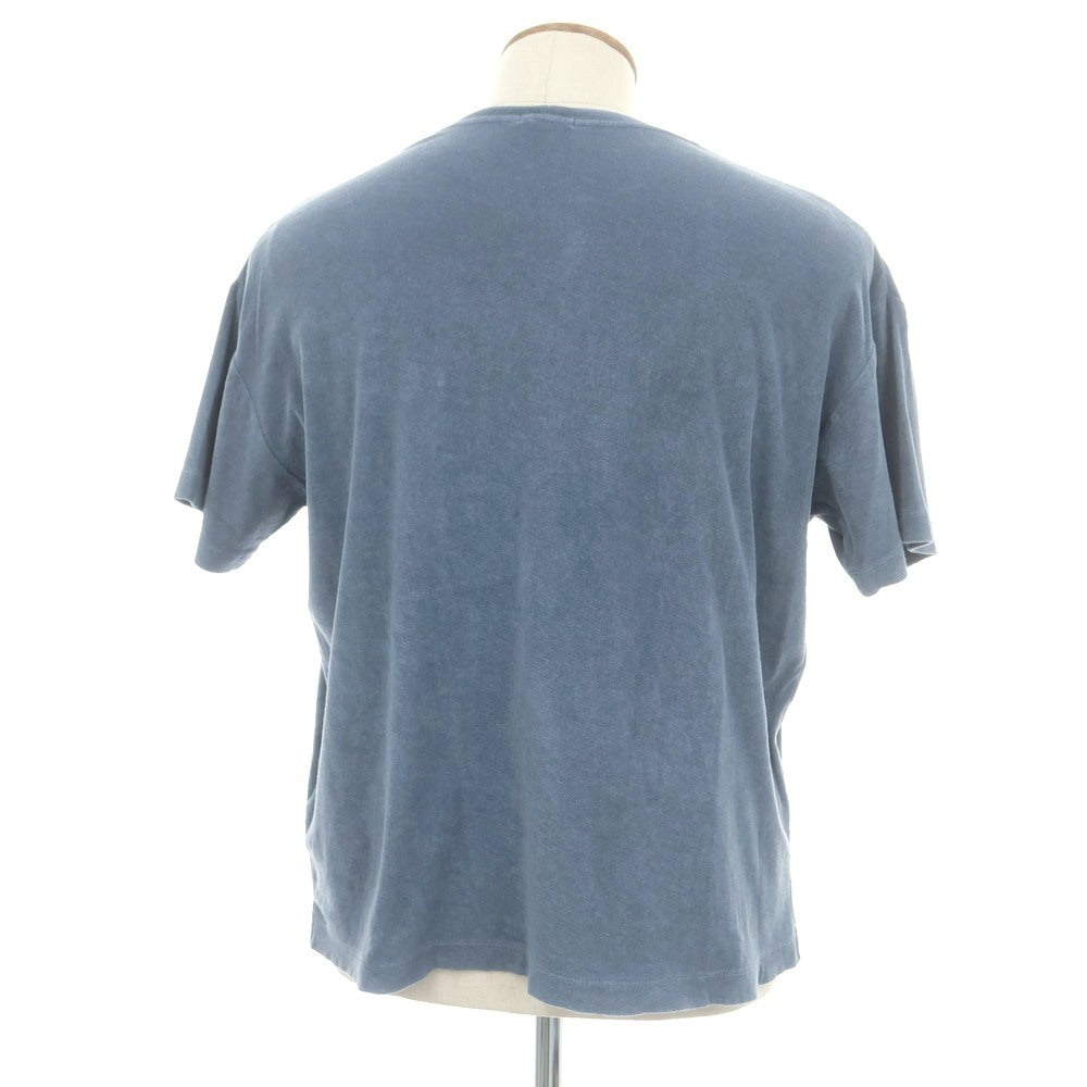 【中古】クロスクローゼット crossclothet コットン パイル クルーネック ポケット 半袖Ｔシャツ ブルー系【 2 】【 状態ランクC 】【 メンズ 】