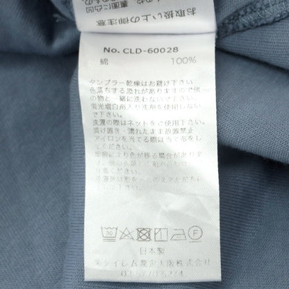 【中古】クロスクローゼット crossclothet コットン パイル クルーネック ポケット 半袖Ｔシャツ ブルー系【 2 】【 状態ランクC 】【 メンズ 】