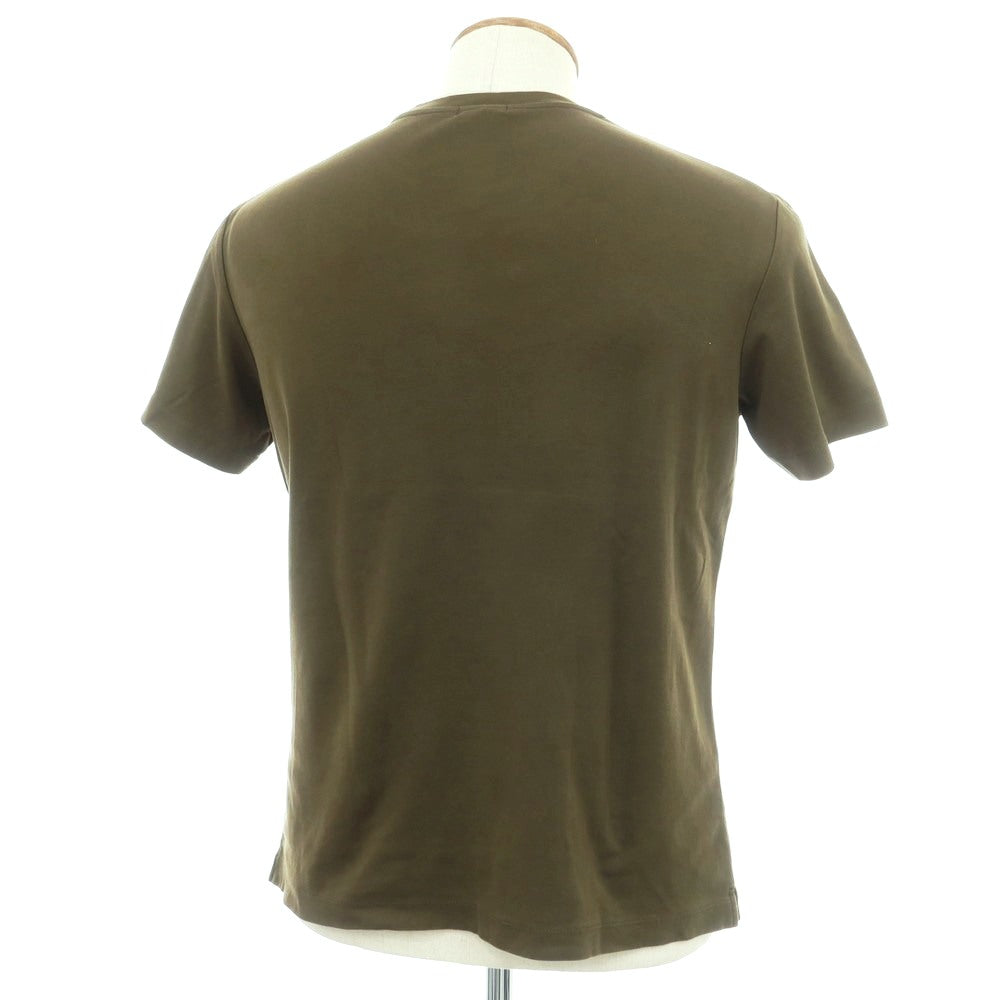 【中古】クロスクローゼット crossclothet コットン クルーネック ポケット 半袖Ｔシャツ オリーブ【 2 】【 状態ランクB 】【 メンズ 】