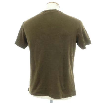 【中古】クロスクローゼット crossclothet コットン クルーネック ポケット 半袖Ｔシャツ オリーブ【 2 】【 状態ランクB 】【 メンズ 】