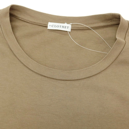 【中古】クロスクローゼット crossclothet コットン クルーネック ポケット 半袖Ｔシャツ ベージュ【 2 】【 状態ランクB 】【 メンズ 】