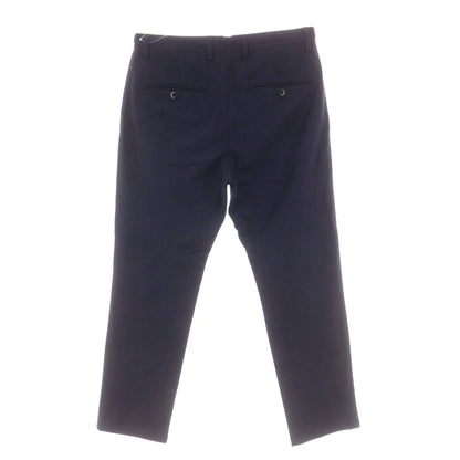 【中古】ソリード SOLIDO コットン系 ジャージー イージースラックスパンツ ネイビー【 表記なし（L位） 】【 状態ランクB 】【 メンズ 】