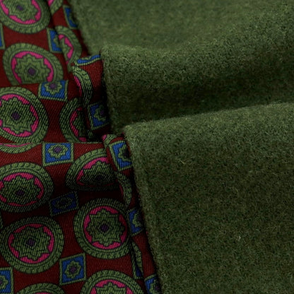 【中古】ジバンシィ GIVENCHY ウール シルク ストール オリーブ【 状態ランクB 】【 メンズ 】