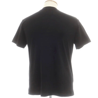 【中古】リブニール Revenir コットン クルーネック 半袖Ｔシャツ ブラック【 M 】【 状態ランクB 】【 メンズ 】