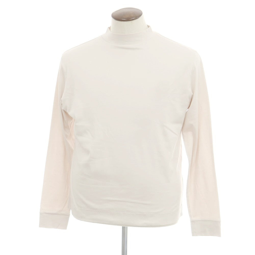【中古】スローン SLOANE コットン ハイネック 長袖Tシャツ アイボリー【 4 】【 状態ランクB 】【 メンズ 】