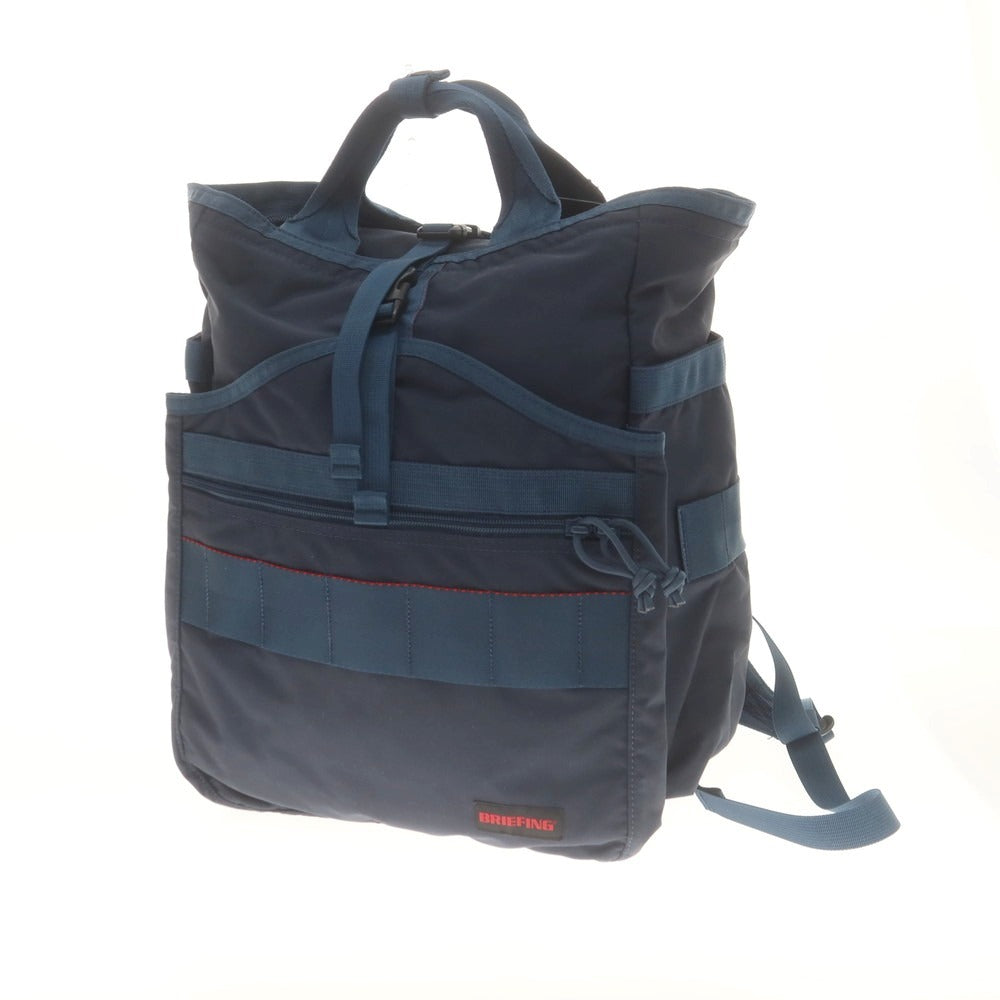【中古】【未使用】ブリーフィング BRIEFING GYM PACK MW リップストップナイロン バックパック・リュック ネイビー【 状態ランクS 】【 メンズ 】