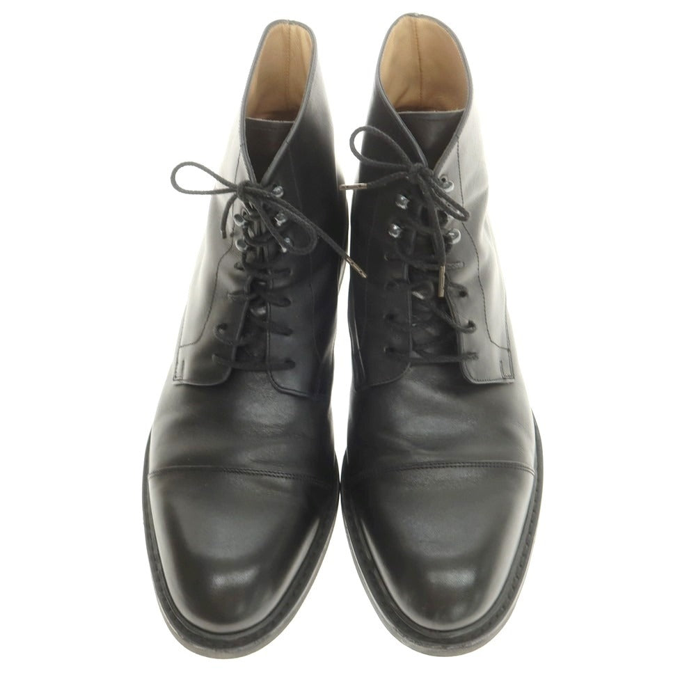 【中古】パラブーツ Paraboot GUITRY ストレートチップ ブーツ ブラック【 8 】【 状態ランクC 】【 メンズ 】