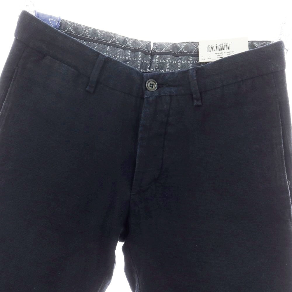 【中古】ラルディーニ LARDINI WHY NOT コットン ショートパンツ ネイビー【 30 】【 状態ランクB 】【 メンズ 】