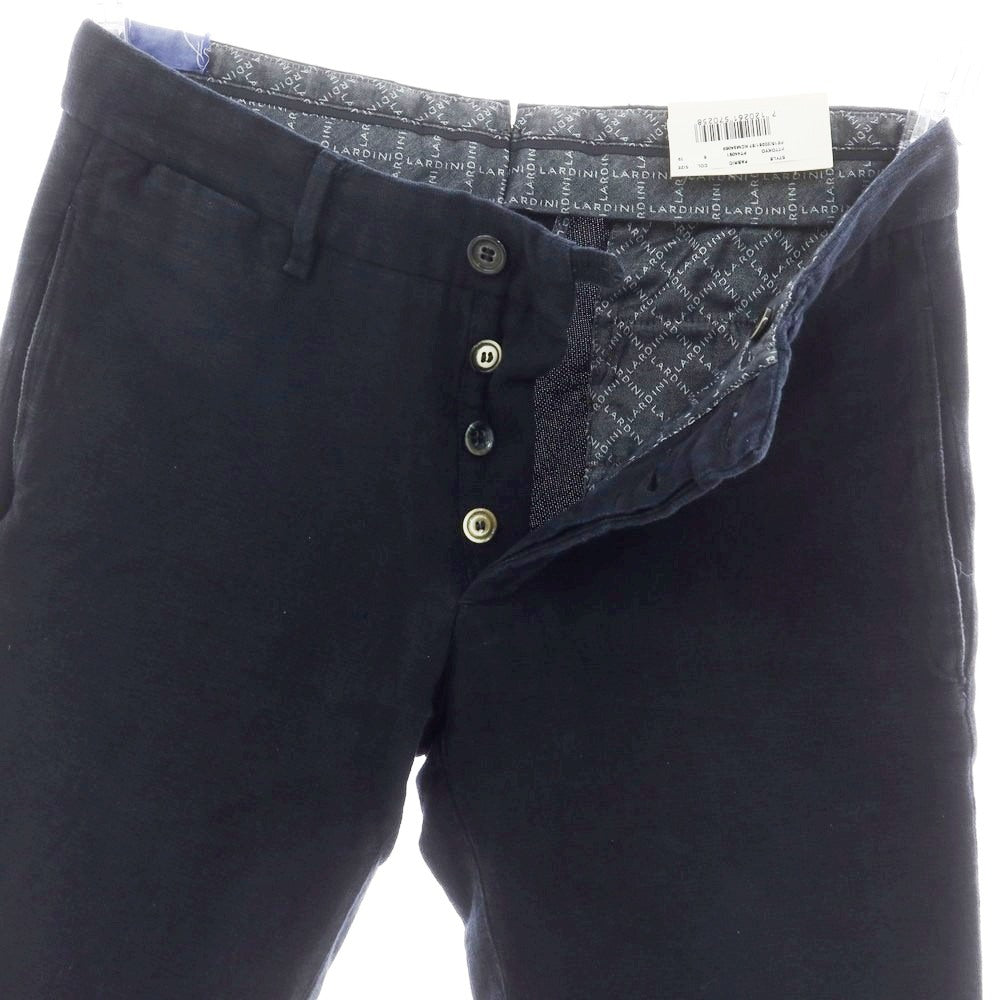 【中古】ラルディーニ LARDINI WHY NOT コットン ショートパンツ ネイビー【 30 】【 状態ランクB 】【 メンズ 】