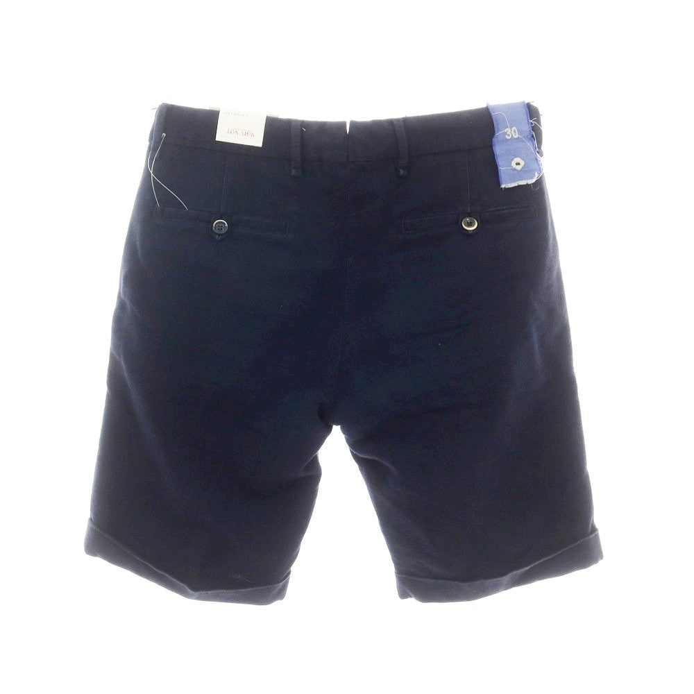 【中古】ラルディーニ LARDINI WHY NOT コットン ショートパンツ ネイビー【 30 】【 状態ランクB 】【 メンズ 】
