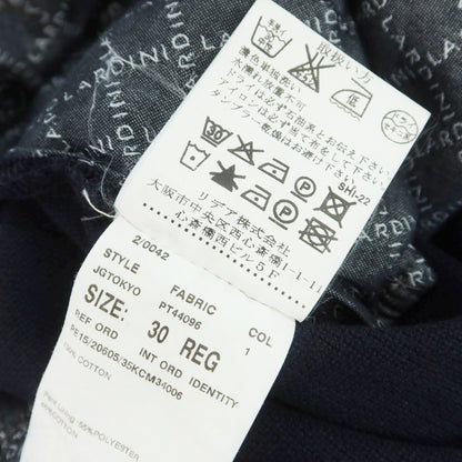 【中古】ラルディーニ LARDINI WHY NOT コットン ショートパンツ ネイビー【 30 】【 状態ランクB 】【 メンズ 】
