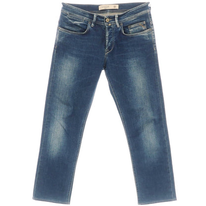 【中古】シビリア SIVIGLIA ストレッチ コットンポリエステル ジーンズ デニムパンツ ネイビー【 32 】【 状態ランクC 】【 メンズ 】