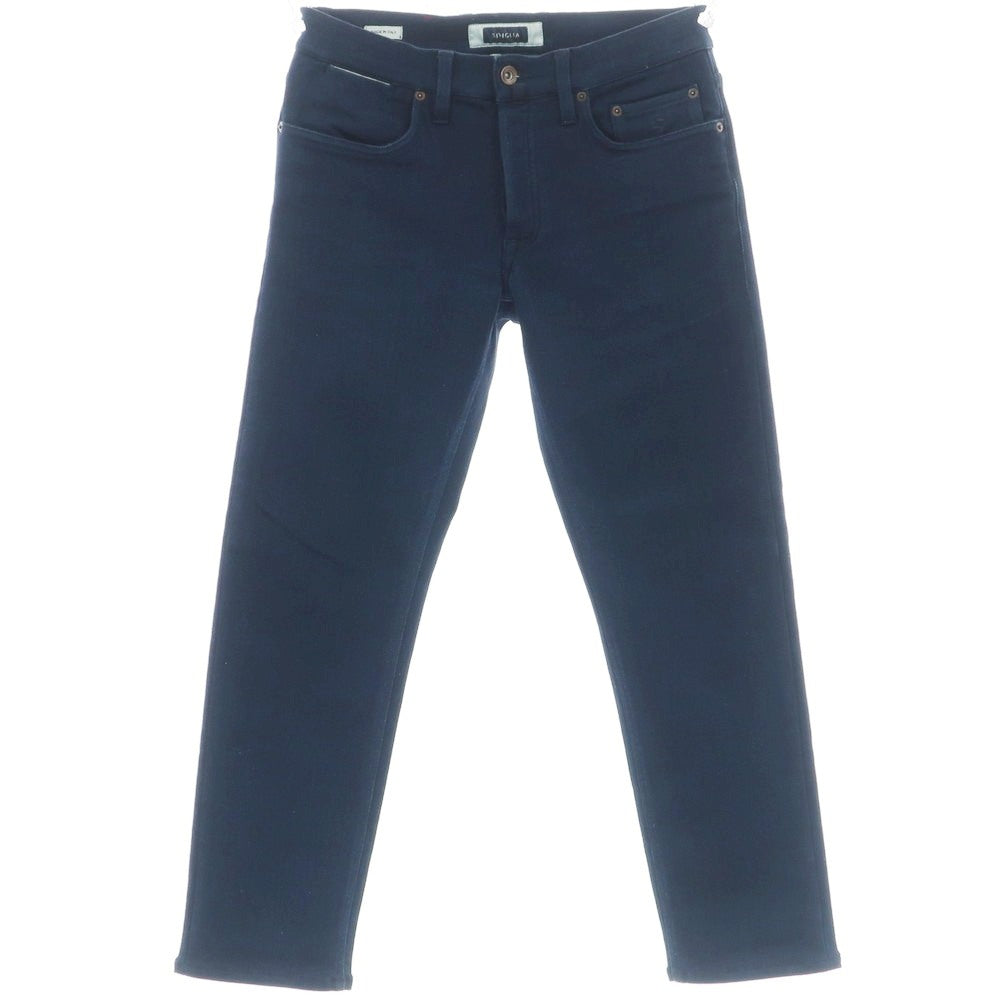 【中古】シビリア SIVIGLIA ストレッチ コットンポリエステルレーヨン デニムパンツ ネイビー【 32 】【 状態ランクB 】【 メンズ 】