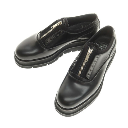 【中古】【未使用】フットザコーチャー foot the coacher レザーシューズ スニーカー ブラック【 7 】【 状態ランクS 】【 メンズ 】