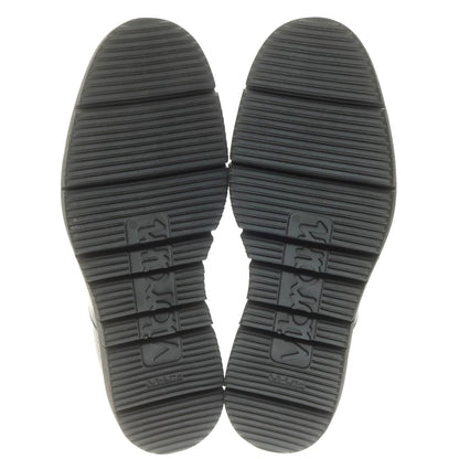 【中古】【未使用】フットザコーチャー foot the coacher レザーシューズ スニーカー ブラック【 7 】【 状態ランクS 】【 メンズ 】