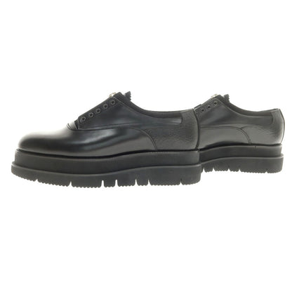 【中古】【未使用】フットザコーチャー foot the coacher レザーシューズ スニーカー ブラック【 7 】【 状態ランクS 】【 メンズ 】