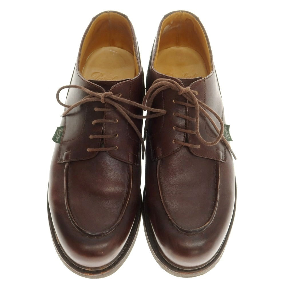 【中古】パラブーツ Paraboot CHAMBORD Uチップ ドレスシューズ ブラウン【 6 】【 状態ランクB 】【 メンズ 】