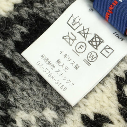 【中古】ハイランド2000 HIGHLAND2000 ウール マフラー グレーxホワイト【 状態ランクB 】【 メンズ 】