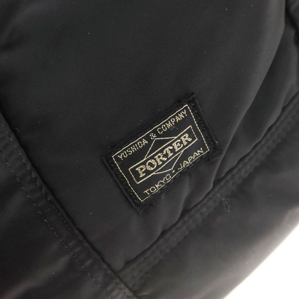 中古】ポーター PORTER タンカー ナイロン ボストンバッグ ブラック