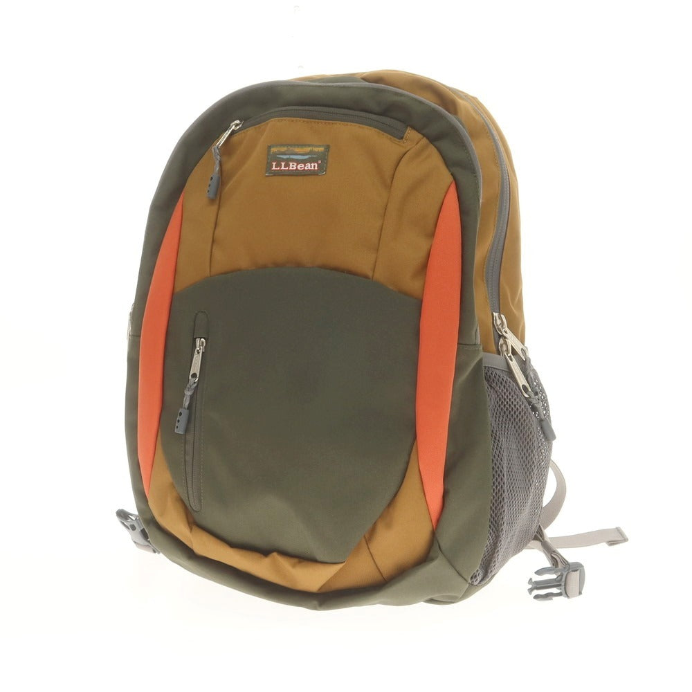 【中古】エルエルビーン L.L.Bean ポリエステル バックパック・リュック モスグリーンxライトブラウン【 状態ランクA 】【 メンズ 】