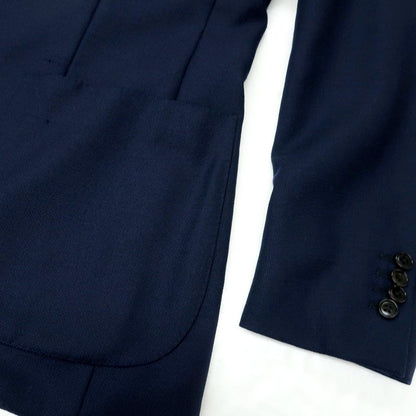 【中古】ベルベスト Belvest JACKET IN THE BOX サマーウール テーラードジャケット ネイビー【 48 】【 状態ランクD 】【 メンズ 】