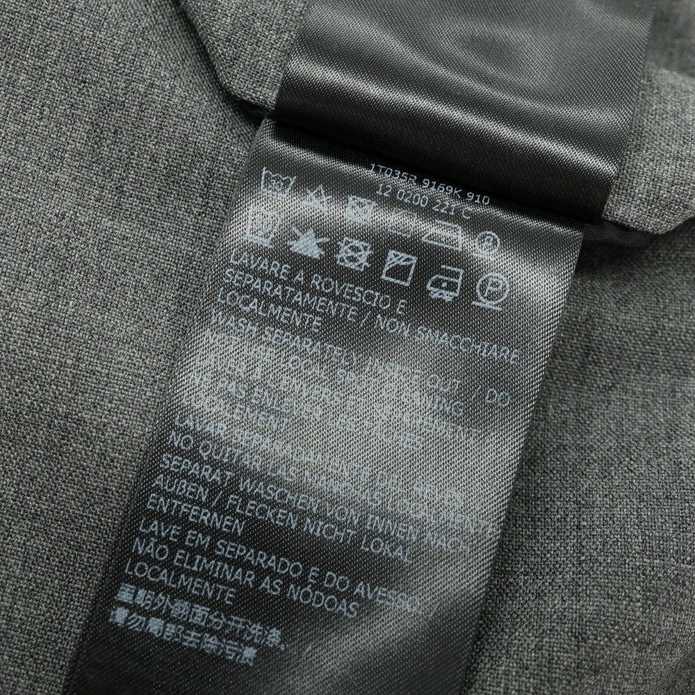 【中古】インコテックス スローウェア INCOTEX SLOWEAR ストレッチ ポリエステルウール ドレススラックスパンツ グレー【 48 】【 状態ランクB 】【 メンズ 】