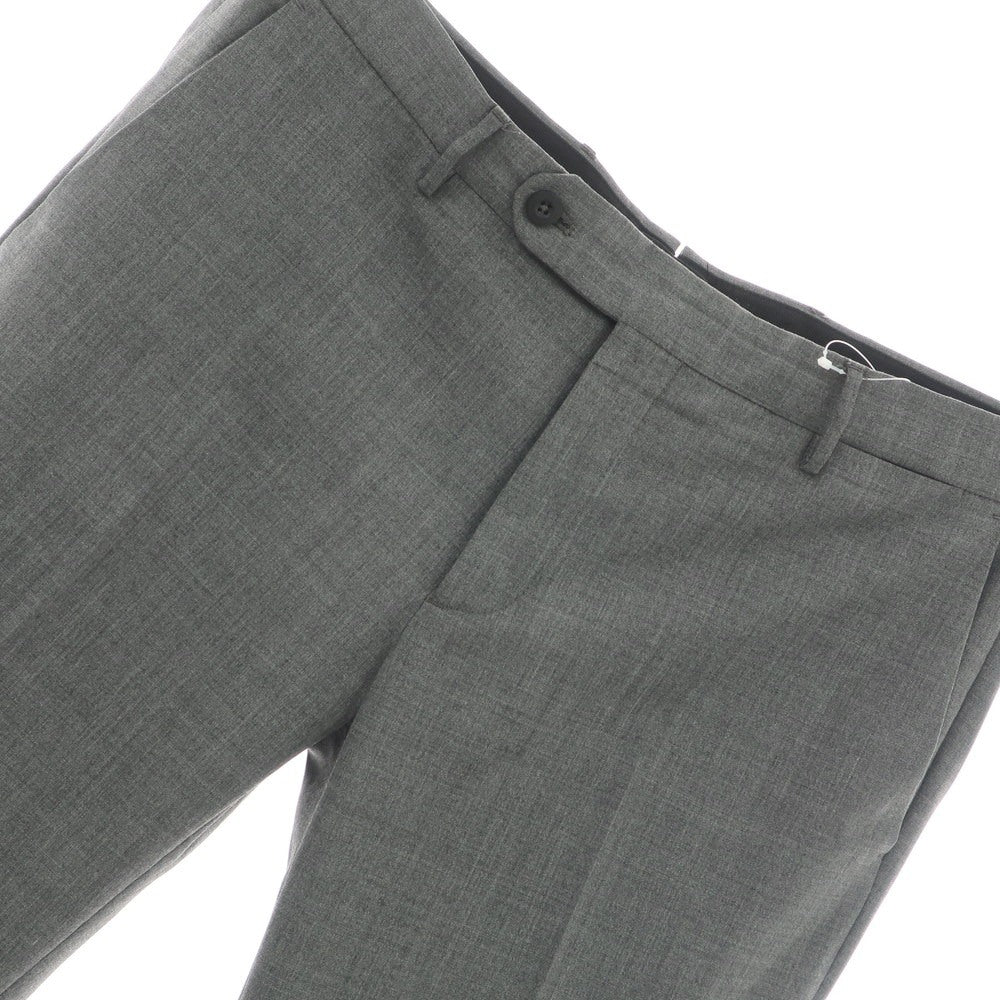 【中古】インコテックス スローウェア INCOTEX SLOWEAR ストレッチ ポリエステルウール ドレススラックスパンツ グレー【 48 】【 状態ランクB 】【 メンズ 】