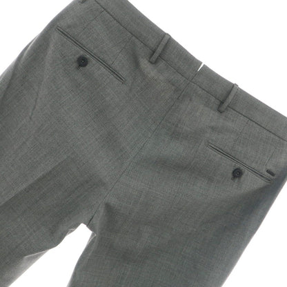 【中古】インコテックス スローウェア INCOTEX SLOWEAR ストレッチ ポリエステルウール ドレススラックスパンツ グレー【 48 】【 状態ランクB 】【 メンズ 】