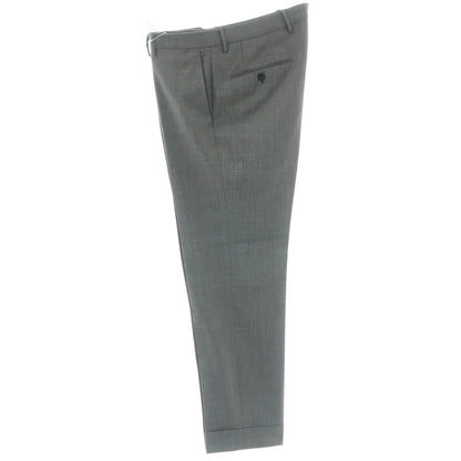 【中古】インコテックス スローウェア INCOTEX SLOWEAR ストレッチ ポリエステルウール ドレススラックスパンツ グレー【 48 】【 状態ランクB 】【 メンズ 】