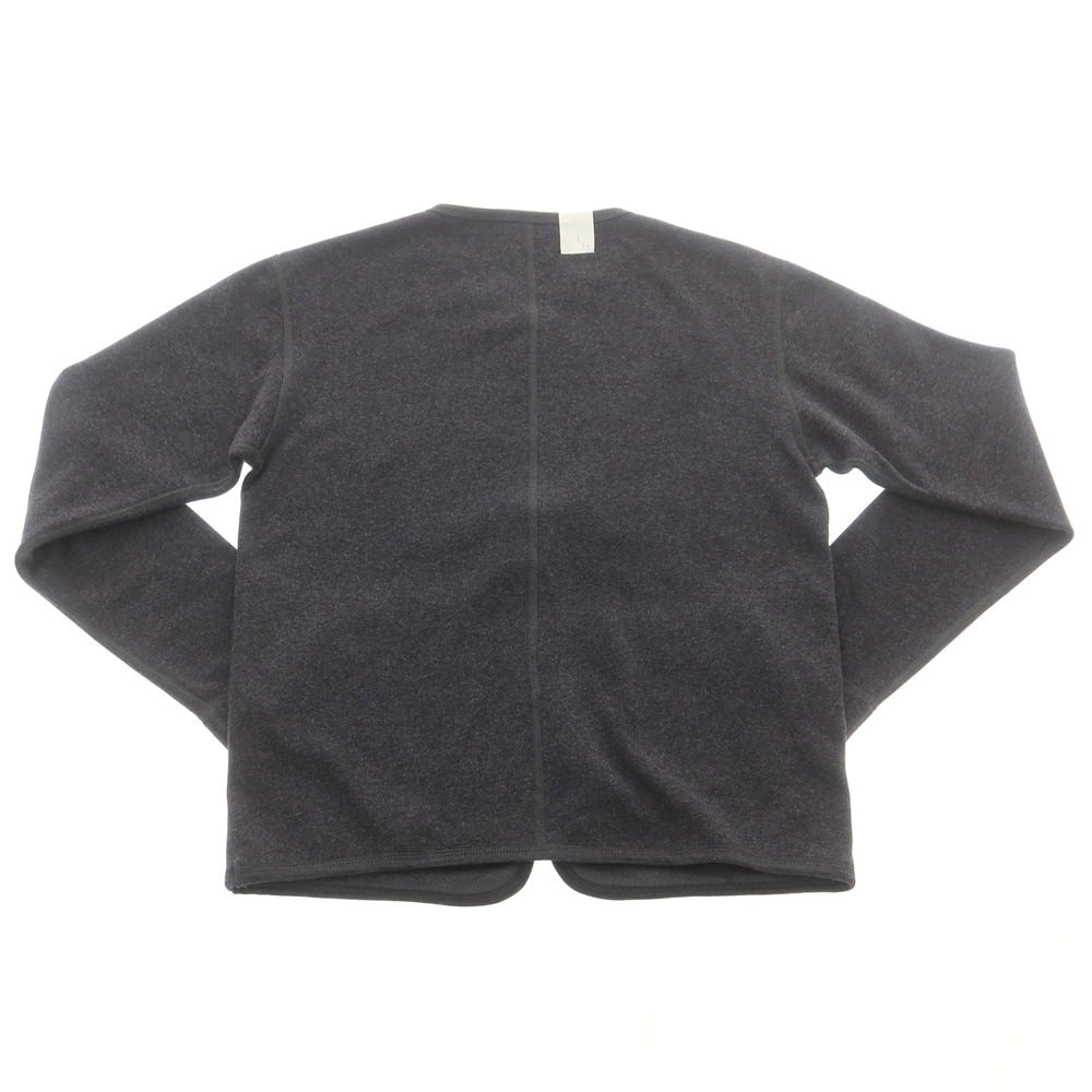 【中古】エヌハリウッド N.HOOLYWOOD ストレッチ ポリエステルコットン ジップアップ カーディガン チャコール【 38 】【 状態ランクB 】【 メンズ 】