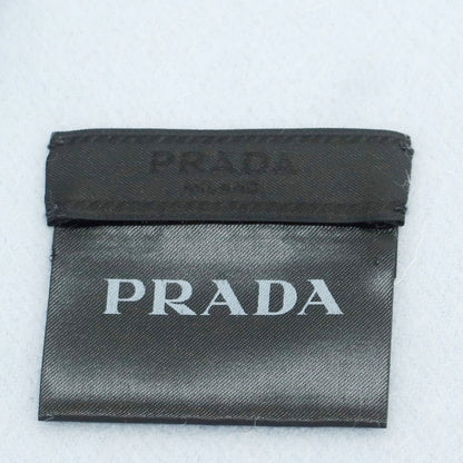 【中古】プラダ PRADA ウール マフラー ライトブルー【 状態ランクB 】【 ユニセックス 】