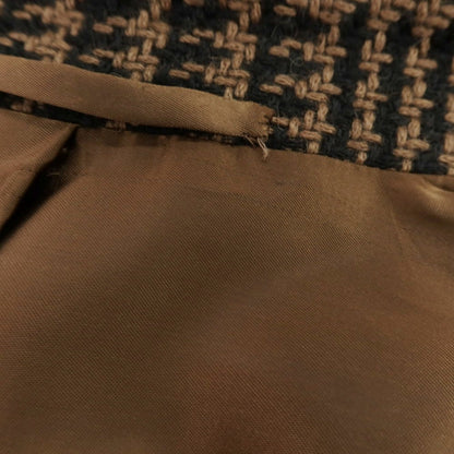 【新品アウトレット】スティレ ラティーノ STILE LATINO CUBRANDO チェック トレンチコート ブラウンxブラック【 52 】【 状態ランクN- 】【 メンズ 】