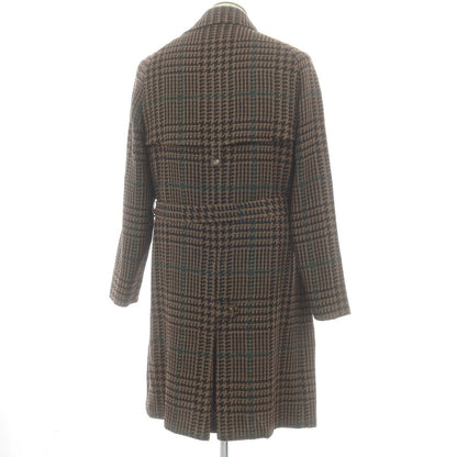 【新品アウトレット】スティレ ラティーノ STILE LATINO CUBRANDO チェック トレンチコート ブラウンxブラック【 52 】【 状態ランクN- 】【 メンズ 】