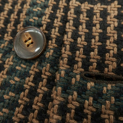 【新品アウトレット】スティレ ラティーノ STILE LATINO CUBRANDO チェック トレンチコート ブラウンxブラック【 52 】【 状態ランクN- 】【 メンズ 】