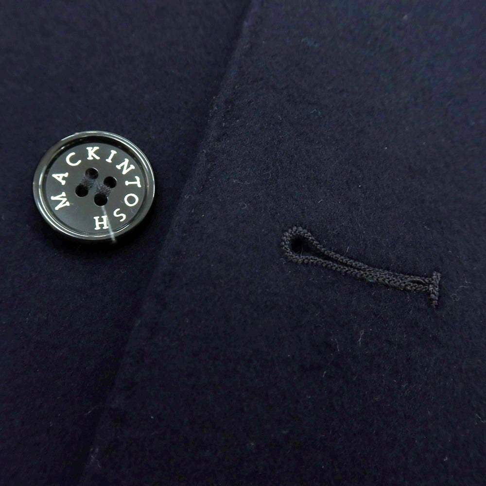 【新品】マッキントッシュ Mackintosh NEW STANLEY ウール チェスターフィールドコート ネイビー【 40 】【 状態ランクN 】【 メンズ 】
