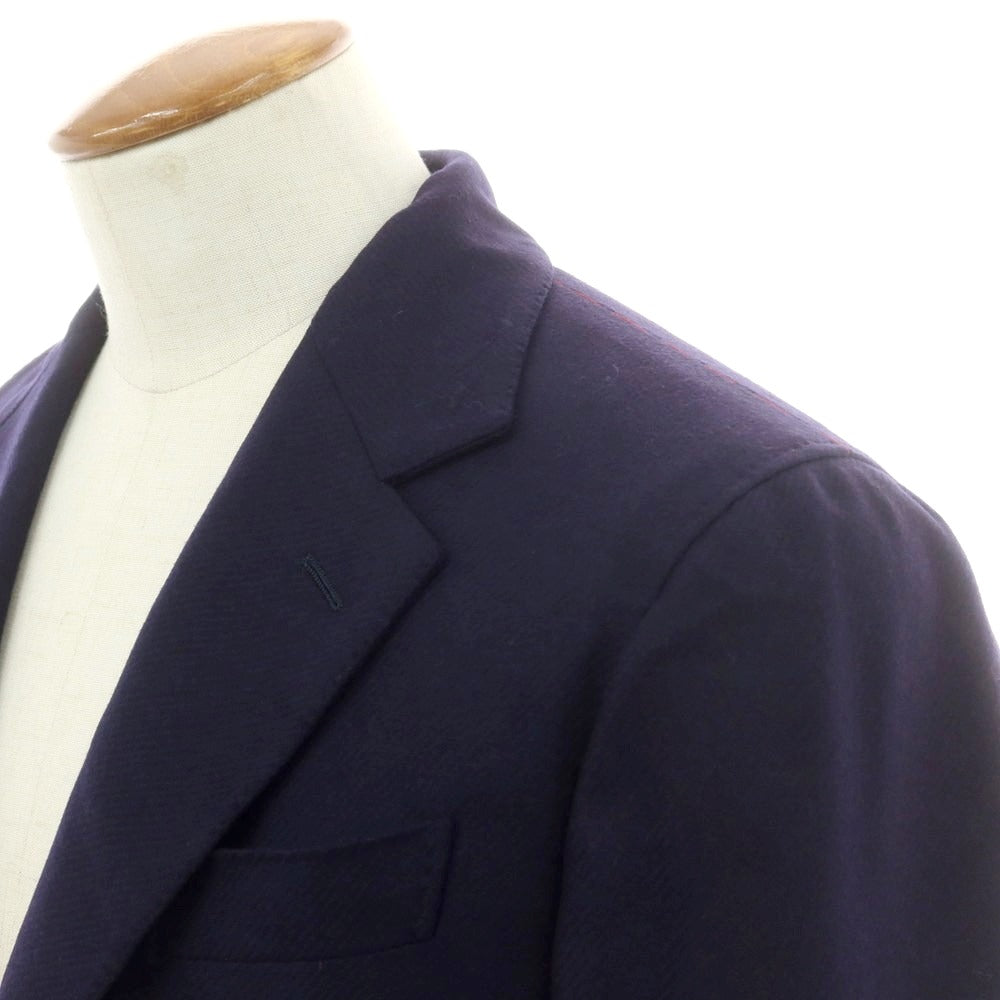 【新品】エルネスト ernesto GFB ウール テーラードジャケット ネイビー【 48 】【 状態ランクN 】【 メンズ 】