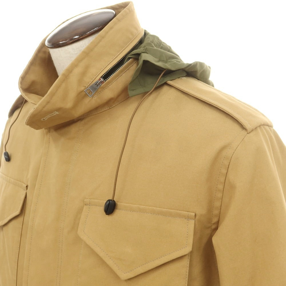 【新品】アールアール ロマーノリドルフィ RR ROMANO RIDOLFI FIELD コットン ウールライニング フィールドジャケット キャメル【 52 】【 状態ランクN 】【 メンズ 】