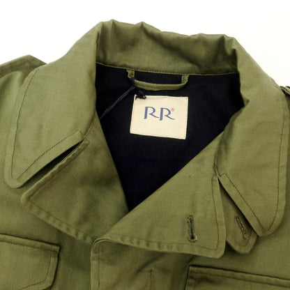 【新品アウトレット】アールアール ロマーノリドルフィ RR ROMANO RIDOLFI SMITH コットン 中綿 ジャングルファティーグジャケット ミリタリーグリーン【 46 】【 状態ランクN- 】【 メンズ 】
