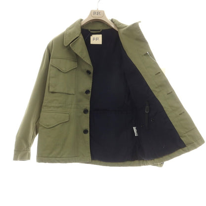 【新品】アールアール ロマーノリドルフィ RR ROMANO RIDOLFI SMITH コットン 中綿 ジャングルファティーグジャケット ミリタリーグリーン【 48 】【 状態ランクN 】【 メンズ 】