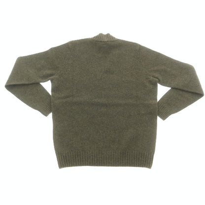 【新品】ドルモア DRUMOHR ウール モックネック プルオーバーニット オリーブグリーン【 46 】【 状態ランクN 】【 メンズ 】