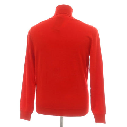 【新品】ドルモア DRUMOHR LUXURY ハイゲージ カシミヤ タートルネック プルオーバーニット レッド【 48 】【 状態ランクN 】【 メンズ 】