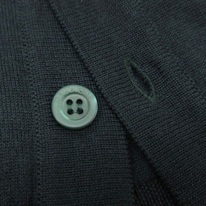 【新品】クルチアーニ CRUCIANI ハイゲージ ウール カーディガン ダークグリーン【 46 】【 状態ランクN 】【 メンズ 】