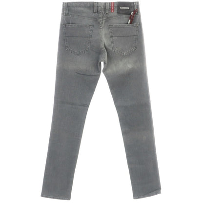 【中古】トラマロッサ Tramarossa LEONARDO ストレッチ コットン ジーンズ デニムパンツ グレー【 32 】【 状態ランクD 】【 メンズ 】