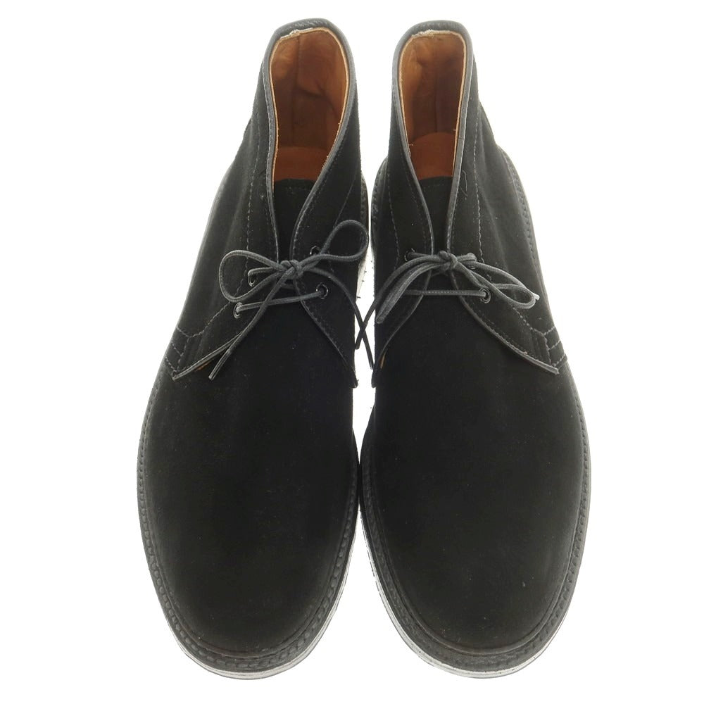【新品】オールデン ALDEN N1702 スエード チャッカブーツ ブラック【 71/2D 】【 状態ランクN 】【 メンズ 】