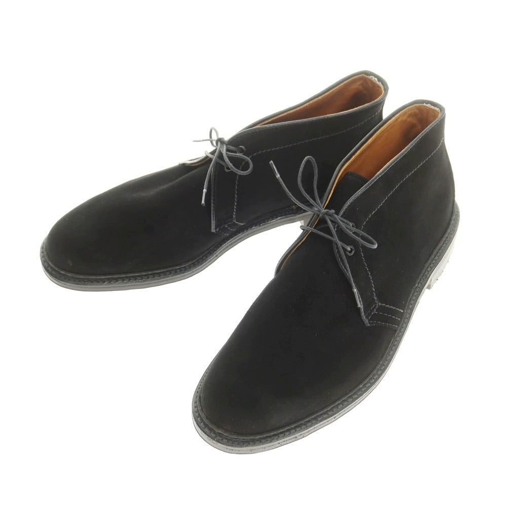 【新品】オールデン ALDEN N1702 スエード チャッカブーツ ブラック【 81/2D 】【 状態ランクN 】【 メンズ 】