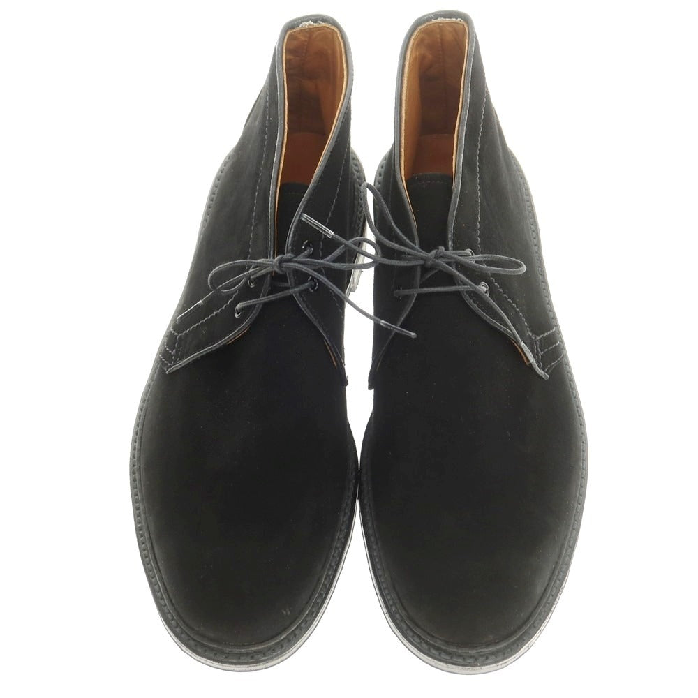 【新品】オールデン ALDEN N1702 スエード チャッカブーツ ブラック【 81/2D 】【 状態ランクN 】【 メンズ 】