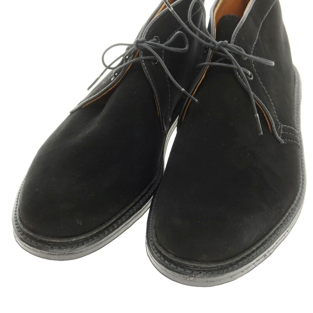 【新品】オールデン ALDEN N1702 スエード チャッカブーツ ブラック【 81/2D 】【 状態ランクN 】【 メンズ 】